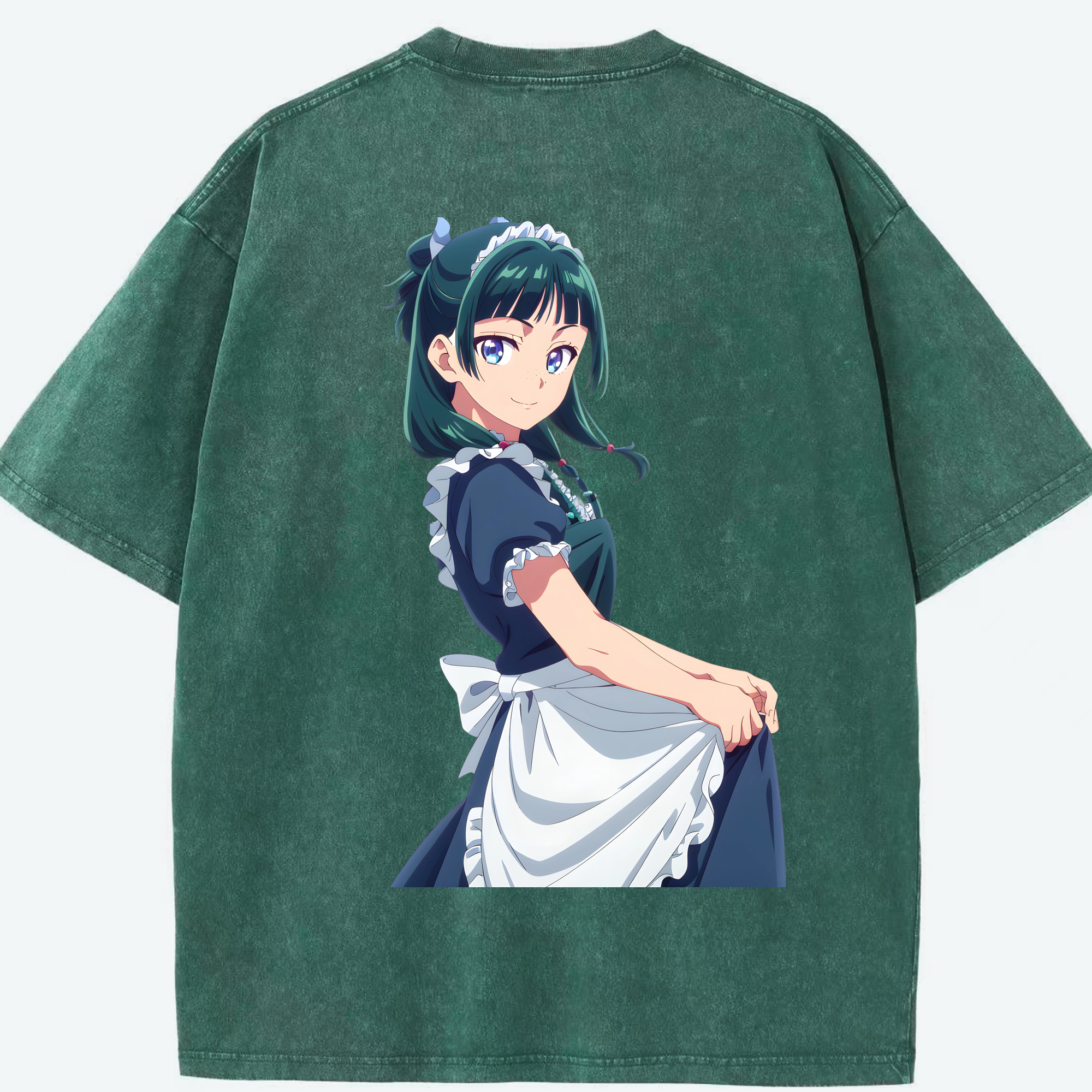 （画像用） 薬屋のひとりごと The Apothecary Diaries 綿100% ヴィンテージ風 半袖Tシャツ（背面プリント）